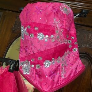 Two piece pageant dress girls size 6